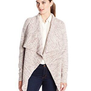 Lilla P Women's Lofty Marl Long Sleeve Open Cardigan SIZE XS